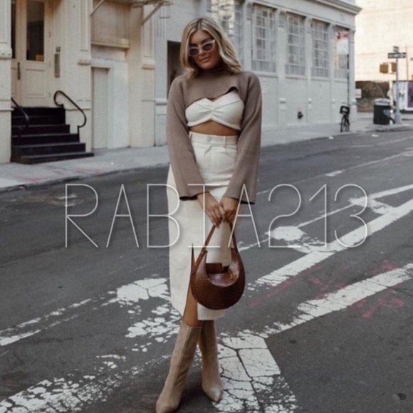 LAST 1!🔥BLOGGERS FAV! ZARA ARM WARMER SWEATER - Picture 11 of 15